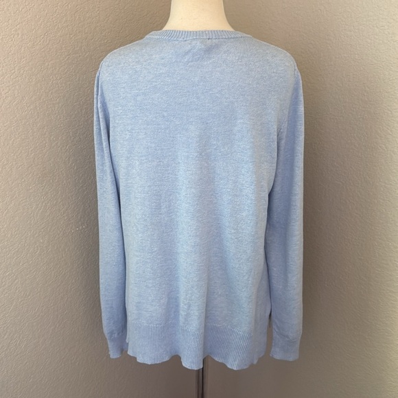 DIP light blue crewneck sweater - Picture 7 of 8